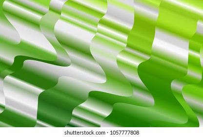 Light Green vector template with bubble shapes. Shining illustration, which consist of blurred lines, circles. A completely new marble design for your business.