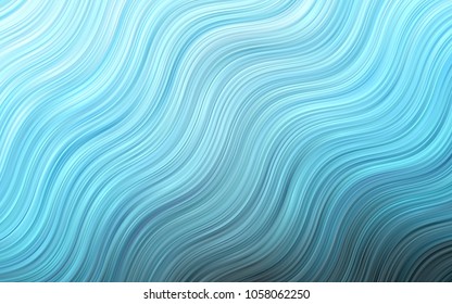 Light Green vector template with bubble shapes. Geometric illustration in marble style with gradient.  The best blurred design for your business.