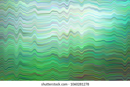 Light Green vector template with bubble shapes. Shining illustration, which consist of blurred lines, circles. Brand-new design for your ads, poster, banner.