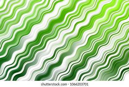 Light Green vector template with bubble shapes. Creative geometric illustration in marble style with gradient. The template for cell phone backgrounds.
