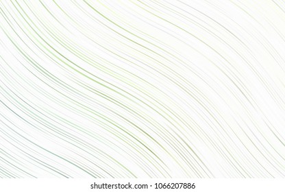 Light Green vector template with bubble shapes. Blurred geometric sample with gradient bubbles.  A completely new marble design for your business.