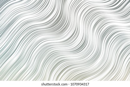 Light Green vector template with bubble shapes. A completely new color illustration in marble style. Pattern for your business design.