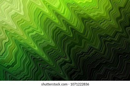 Light Green vector template with bubble shapes. Colorful illustration in abstract marble style with gradient. Brand-new design for your ads, poster, banner.