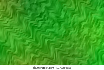 Light Green vector template with bubble shapes. Creative geometric illustration in marble style with gradient. Marble design for your web site.