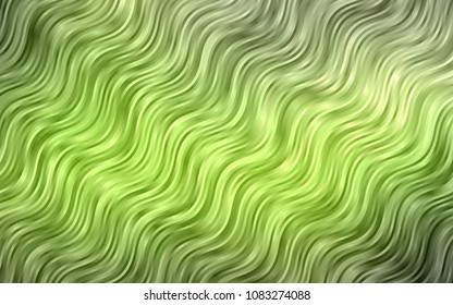 Light Green vector template with bubble shapes. Creative illustration in halftone marble style with gradient. The best blurred design for your business.