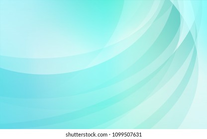 Light Green vector template with bubble shapes. Shining illustration, which consist of blurred lines, circles. Textured wave pattern for backgrounds.