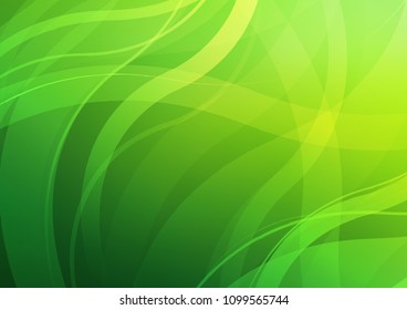 Light Green vector template with bubble shapes. Colorful illustration in abstract marble style with gradient. A completely new marble design for your business.
