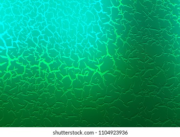 Light Green vector template with bubble shapes. A vague circumflex abstract illustration with gradient. A completely new template for your business design.