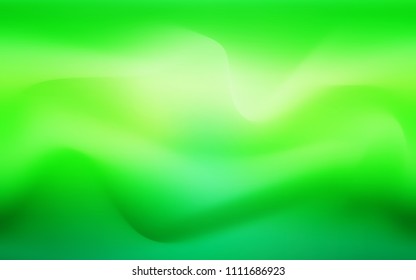 Light Green vector template with bubble shapes. A completely new color illustration in marble style. The elegant pattern for brand book.