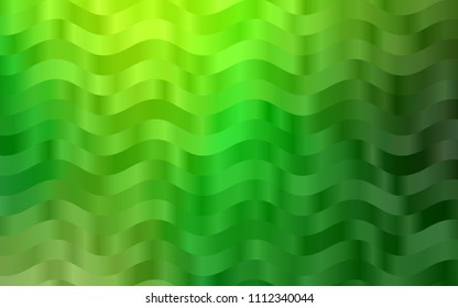 Light Green vector template with bubble shapes. Shining illustration, which consist of blurred lines, circles. The template for cell phone backgrounds.
