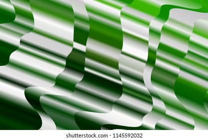 Light Green vector template with bubble shapes. Colorful illustration in abstract marble style with gradient. A completely new template for your business design.
