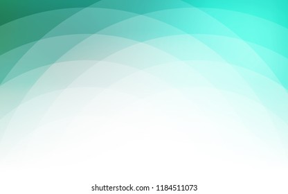 Light Green vector template with bubble shapes. Creative illustration in halftone marble style with gradient. Brand new design for your ads, poster, banner.