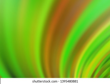 Light Green vector template with bubble shapes. Colorful illustration in abstract marble style with gradient. Marble style for your business design.