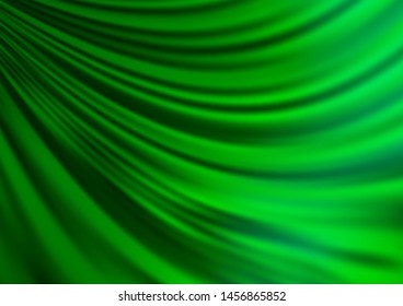 Light Green vector template with bubble shapes. Geometric illustration in marble style with gradient.  The best blurred design for your business.