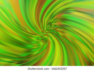 Light Green vector template with bubble shapes. Blurred geometric sample with gradient bubbles.  Brand new design for your ads, poster, banner.