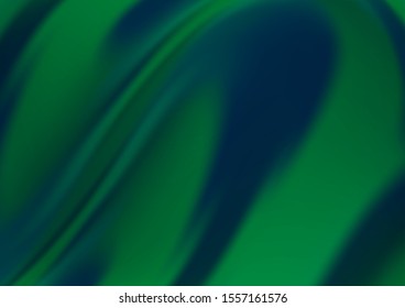Light Green vector template with bubble shapes. Colorful illustration in abstract marble style with gradient. Pattern for your business design.