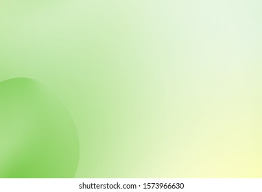 Light Green vector template with bubble shapes. Creative illustration in halftone memphis style with gradient. A new texture for your  ad, booklets, leaflets.