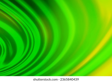 Light Green vector template with bubble shapes. A vague circumflex abstract illustration with gradient. Textured wave pattern for backgrounds.