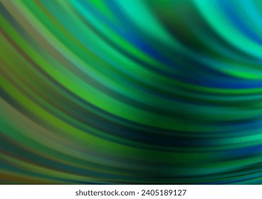 Light Green vector template with bubble shapes. Colorful illustration in abstract marble style with gradient. Pattern for your business design.