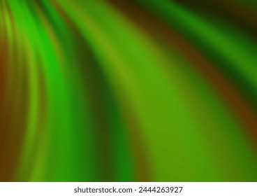 Light Green vector template with bubble shapes. Creative geometric illustration in marble style with gradient. A completely new marble design for your business.