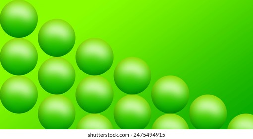 Light Green vector template with bubble shapes. A completely new color illustration in marble style. The best blurred design for your business.