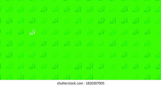 Light green vector template with businesswoman signs. Colorful feminism symbols with a gradient in modern style. Design for International Women’s Day.