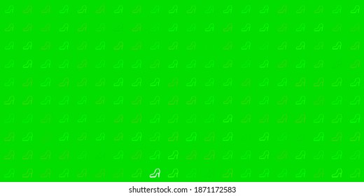 Light green vector template with businesswoman signs. Colorful illustration with gradient feminism shapes. Elegant design for wallpapers.