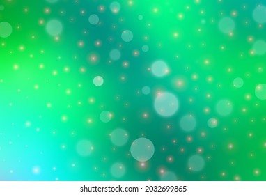 Light Green vector template in carnival style. Colorful illustration with Christmas simbols and signs. Pattern for school, grammar websites.