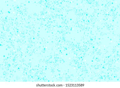 Light Green vector template with chaotic shapes. Modern abstract illustration with colorful random forms. Best smart design for your business.
