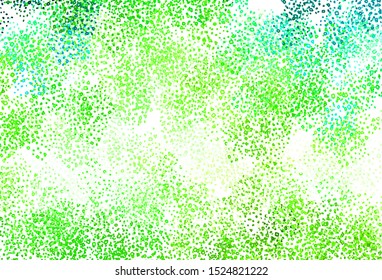 Light Green vector template with chaotic shapes. Simple colorful illustration with abstract gradient shapes. Background for a cell phone.