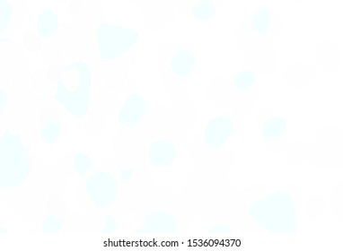 Light Green vector template with chaotic shapes. Illustration with colorful gradient shapes in abstract style. Background for a cell phone.