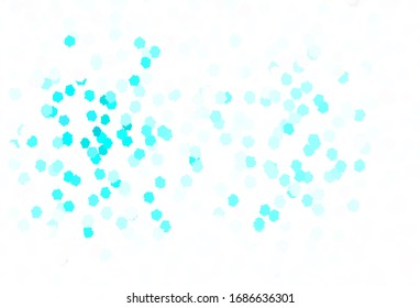 Light Green vector template with chaotic shapes. Colorful chaotic forms with gradient in modern style. Elegant design for wallpapers.