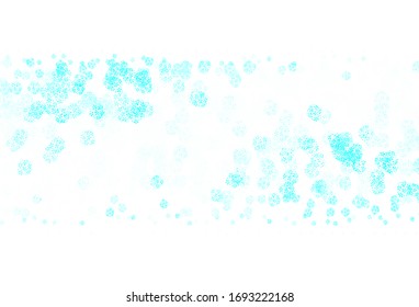 Plantilla vectorial verde claro con formas caóticas. Ilustración con formas de degradado coloridas en estilo abstracto. Diseño sencillo para su sitio web.