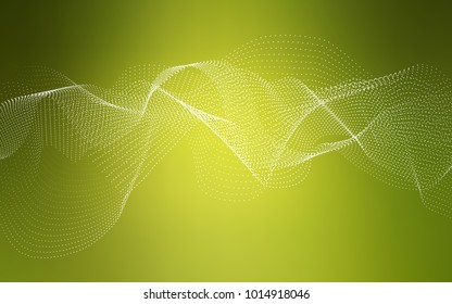 Light Green vector template with circles. Illustration with set of shining colorful abstract circles. The pattern can be used for aqua ad, booklets.