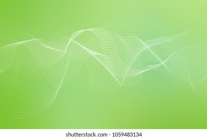 Light Green vector template with circles. Illustration with set of shining colorful abstract circles. The pattern can be used for aqua ad, booklets.