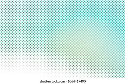 Light Green vector  template with circles. Beautiful colored illustration with blurred circles in nature style. The pattern can be used for aqua ad, booklets.