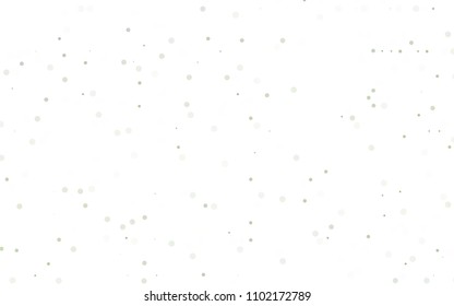 Light Green vector  template with circles. Modern abstract illustration with colorful water drops. Completely new template for your brand book.
