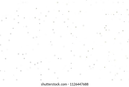 Light Green vector  template with circles. Blurred decorative design in abstract style with bubbles. New design for ad, poster, banner of your website.