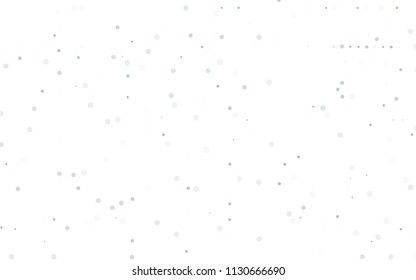Light Green vector  template with circles. Modern abstract illustration with colorful water drops. Completely new template for your brand book.