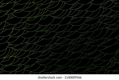 Light Green vector  template with circles. Blurred decorative design in abstract style with bubbles. Beautiful design for your business natural advert.