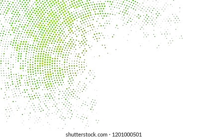 Light Green vector template with circles. Beautiful colored illustration with blurred circles in nature style. Pattern for ads, leaflets.
