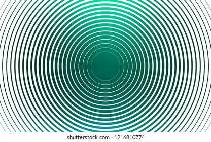 Light Green vector template with circles. Abstract illustration with colored bubbles in nature style. Pattern of water, rain drops.