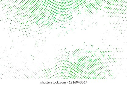 Light Green vector template with circles. Illustration with set of shining colorful abstract circles. Design for posters, banners.