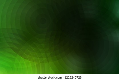 Light Green vector template with circles. Blurred decorative design in abstract style with bubbles. Beautiful design for your business advert.