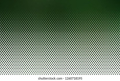 Light Green vector template with circles. Blurred decorative design in abstract style with bubbles. Pattern for ads, leaflets.