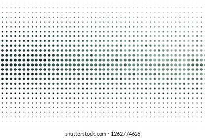 Light Green vector template with circles. Blurred decorative design in abstract style with bubbles. Pattern for beautiful websites.