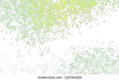 Light Green vector template with circles. Illustration with set of shining colorful abstract circles. Design for posters, banners.