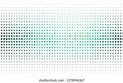 Light Green vector template with circles. Blurred decorative design in abstract style with bubbles. Pattern for beautiful websites.