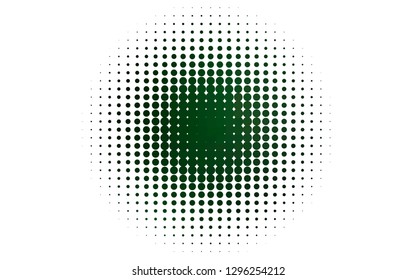 Light Green vector template with circles. Blurred bubbles on abstract background with colorful gradient. Pattern for ads, leaflets.