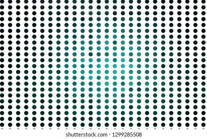Light Green vector template with circles. Illustration with set of shining colorful abstract circles. Design for posters, banners.
